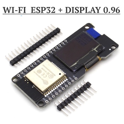 WI-FI ESP32S ESP-WROOM V3 CH340 + OLED 0.96" Модуль